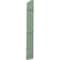 Ekena Millwork Americraft 2-Board (3 Batten) Wood Joined Board-n-Batten Shutters w/Ellipt Top, ARW401BE207X77TGH, PR ARW401BE207X77TGH - alternate 3